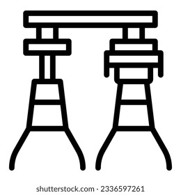 Beer production icon outline vector. Drink tank. Beer alcohol
