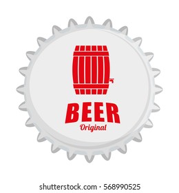 beer related emblem icon image, vector illustration