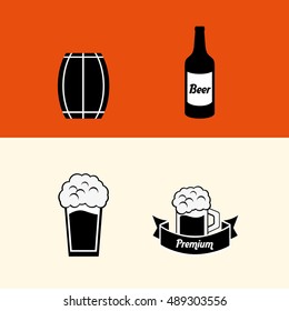 beer related icons image