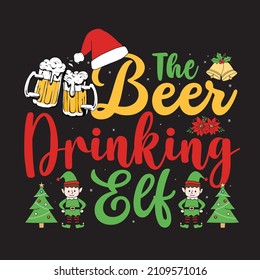 Beer related typography quote or or hand drawn lettering graphic T shirt design