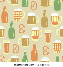 beer seamless  background