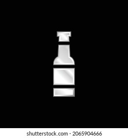 Metallic-Symbol auf Biersilber