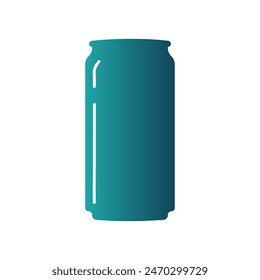 Beer, soda can icon vector in trendy