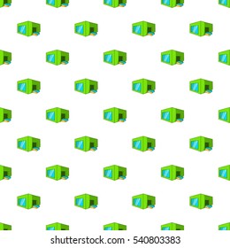 Beer sorting plant pattern. Cartoon illustration of beer sorting plant vector pattern for web