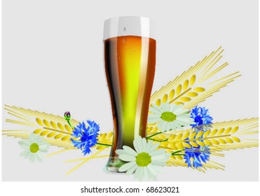 beer splashing