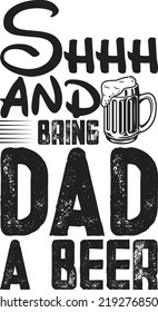Beer SVG T Shirt Design For Print