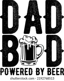Beer SVG T Shirt Design For Print