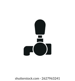 Ícone Beer Tap. Simples Beer Tap ícone para mídias sociais, app e web design. Ilustração vetorial.