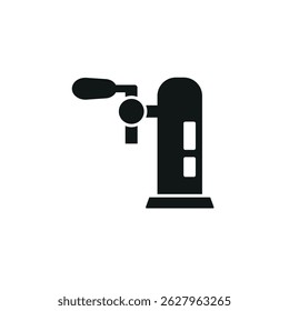 Beer tap icon. Simple Beer tap icon for social media, app and web design. Vector illustration.