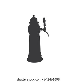 Beer tap icon, vector illustration design. Drinks collection.
