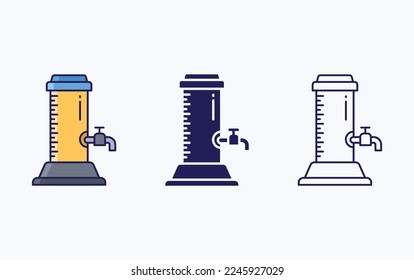 Beer Tap vector illustration  icon