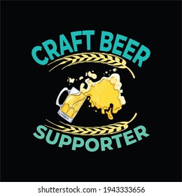 Beer template vector t-shirt eps