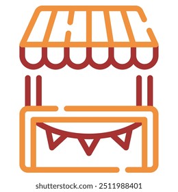 Icono de la tienda de la cerveza para el Web, el App, la infografía, el etc