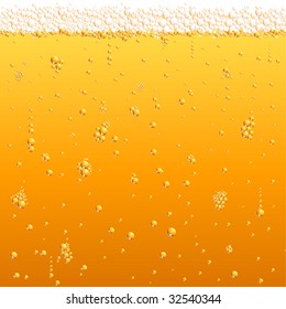 Beer texture. Vector.