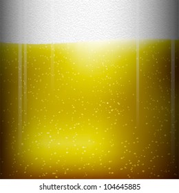 Beer texture. Vector background