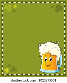Beer theme frame 1 - eps10 vector illustration.