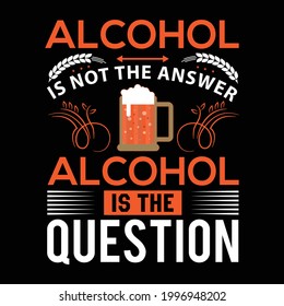 Beer t-shirt design with vector