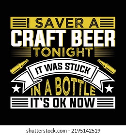 Beer t-shirt design  Beer vector