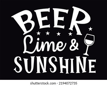 Beer t-shirt design vector file