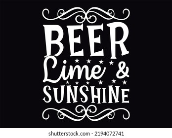 Beer t-shirt design vector file