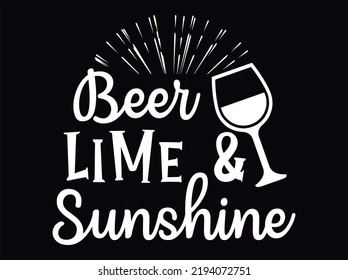 Beer t-shirt design vector file