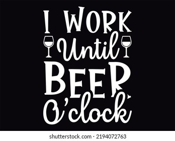 Beer t-shirt design vector file