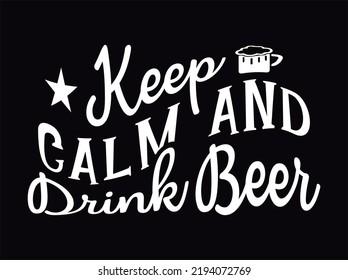 Beer t-shirt design vector file