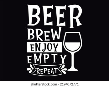 Beer t-shirt design vector file