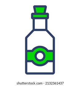 beer vector colored Line Icon. Simple Creative vector Line Icon