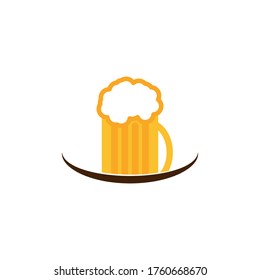 beer vector design template illustration