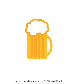 ilustración de diseño de vector de cerveza