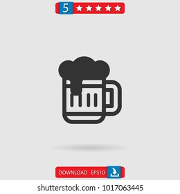beer vector icon
