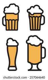 Beer vector icon