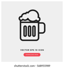 Beer vector icon