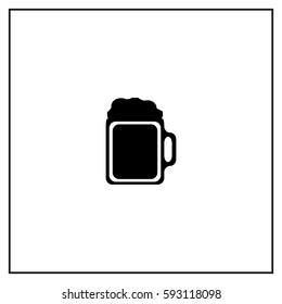 Beer  Vector Icon.