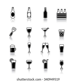 Beer Vector Icon Set