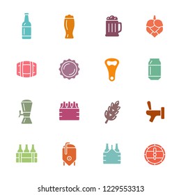 Beer vector icons