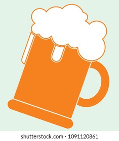 beer vector illustration