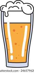 beer vector illustration isolated on white background