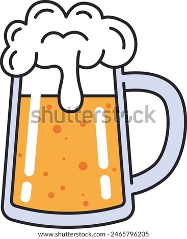 beer vector illustration isolated on white background