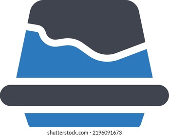 ilustración del vector de cerveza en un fondo transparente. Símbolos de calidad superior. Iconos vectoriales de glifos para diseño de conceptos y gráficos.