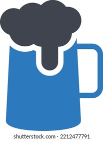 beer  Vector illustration on a transparent background. Premium quality symmbols. Glyphs vector icons for concept and graphic design. 

