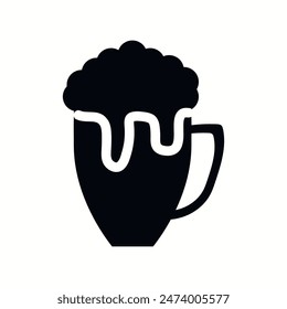beer Vector illustration on a transparent background