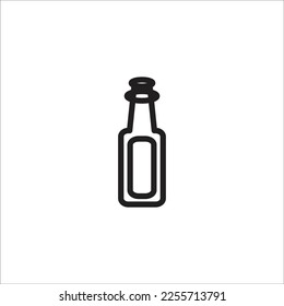 nuevo icono de la línea vector de cerveza