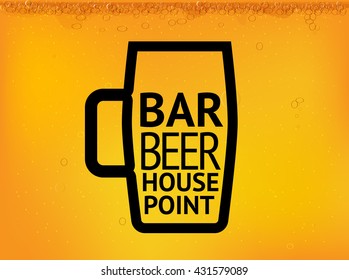 beer vector logo