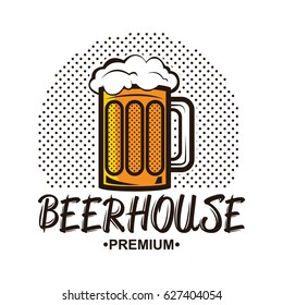 Beer vector logo
