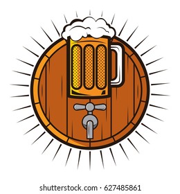 Beer vector logo