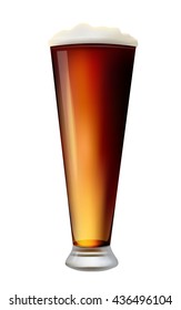 beer vector mug isolated on a white background