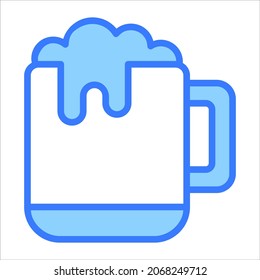 beer  vector outline icon. Modern thin line symbols. Collection of traditional elements.