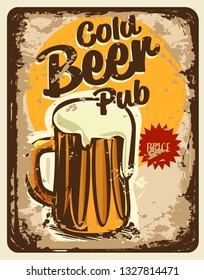 beer vintage label